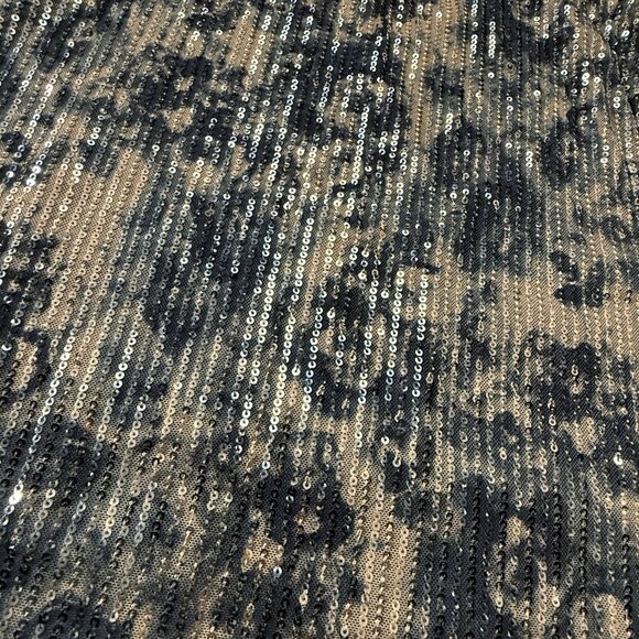 Fairycore‎ Sequins Tank Top Women’s Sz M Festival Blue Sparkle Shimmer - Picture 4 of 10